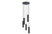Lamper - EGLO Stars of Light MENTALONA klyngependel 5L antracit/terrazzo/sort - 39823