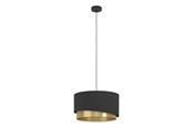 Lamper - EGLO Stars of Light MANDERLINE pendel E27 Ø450 sort/børstet messing - 39925