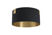 Lamper - EGLO Stars of Light TORTOLA 1 loftlampe E27 Ø450 sort/børstet messing - 39963