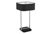 Lamper - EGLO Stars of Light SAVAZZA bordlampe 2L E27 sort/sølv - 39969