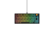 Tastatur - Glorious GMBK 75% Membrane - Gaming Tastatur - Uden Numpad - Nordisk - Sort - GLO-GMBK75-BLK-ND