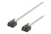Netværkskabel - Deltaco patch cable - 3 m - grey - Grå - 3m - UUTP-2050