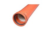 Afløb - Wavin PP kloakrør 110x1000mm SN4 EN13476 - 1513105