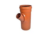 Afløb - Wavin PVC grenrør 45° 400/160mm - 550915