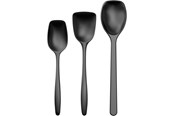 Køkkenredskaber - Rosti - Classic kitchen spoons Set of 3 - Black - 30130