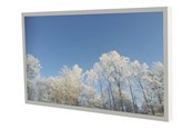 Skærmholder - HI-ND mounting kit - for digital signage LCD panel - landscape with polycarbonate protection - white - WC3200-0201-51