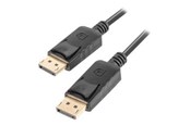 Skærmkabel - Lanberg - DisplayPort cable - DisplayPort to DisplayPort - 50 cm - CA-DPDP-10CC-0005-BK