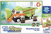 Konstruktionslegetøj - Tile Town Recycling Truck - 90337