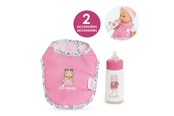 Dukke, bamse og udstyr - Corolle Bib and Magic Milk Bottle for Baby Doll - 9000141790