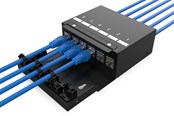 Netværkstilbehør - DIGITUS DN-93708-6 Consolidation point box 6-port Keystone modules with intelligent cable manager - DN-93708-6