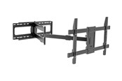 Vægbeslag, AV-Beslag & AV-Møbler - TECHLY mounting kit - full-motion - for flat panel - extra long - black - Max 70 kg - recommended for 80" - ICA-PLB-721