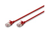 Netværkskabel - DIGITUS patch cable - 3 m - red - Rød - 3m - DK-1632-A-030S-R