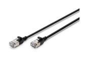 Netværkskabel - DIGITUS patch cable - 3 m - black - Sort - 3m - DK-1632-A-030S-BL