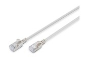 Netværkskabel - DIGITUS patch cable - 1.5 m - grey - Grå - 1m - DK-1632-A-015S