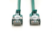 Netværkskabel - DIGITUS CAT 6A F-FTP Slim Patch Cord - 0.3m - Grøn - 0.3m - DK-1632-A-003S-G