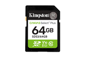 Hukommelseskort - Kingston Canvas Select Plus Gen3 SDXC - 100MB/s - 64GB - SDS3/64GB