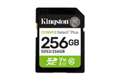 Hukommelseskort - Kingston Canvas Select Plus Gen3 SDXC - 150MB/s - 256GB - SDS3/256GB