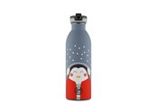 Skoletilbehør - 24Bottles - Urban - Happy Penguin - 500 ml - 24B969