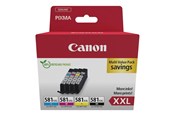 Blæk, Toner & Forbrugsstoffer - Canon CLI 581XXL / 1998B006 BK/C/M/Y Multi Pack - 1998C006