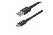 USB kabel - StarTech.com 1ft (30cm) USB-A to USB-C Charging Cable Charger Cord - USB-C cable - USB to 24 pin USB-C - 30 cm - USB2AC30CMBK