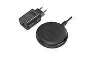 Mobil - Adaptere & Opladere - RAVPower Wireless 10W Qi Charger incl. Quick Charge 3.0 wall charger Black - RP-PC034