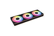 Kabinet Køler - Lian Li UNI FAN CL Wireless Reverse (3-Pack) - Kabinet køler - 120mm - Sort med RGB LED lys - 31 dBA - 12RCL1W3B