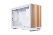 Kabinet - Lian Li A3 Wood White - Kabinet - Minitower - Hvid *DEMO* - G99.A3W-WDG.00