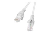 Netværkskabel - Lanberg patch cable - 1 m - RAL 7035 grey - Grå - 1m - PCU6-20CC-0100-S