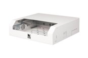Rack skabe - Equip Slim Flex - rack - 500x475 mm with steel front door assembled - 5U - ESF-05-G
