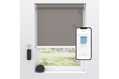 Smart Home - MotionBlinds Wireless Electric Black-Out Rollerblind 90x190cm - Grey - 2019203