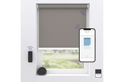 Smart Home - MotionBlinds Wireless Electric Black-Out Rollerblind 90x190cm - Grey - 2019203