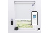 Smart Home - MotionBlinds Wireless Electric Black-Out Rollerblind 120x190cm - White - 2019201