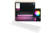 Smart Home - Philips Hue WCA Surimu Panel Rectangular 120 x 30 cm 60W - 929002966502