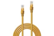 Netværkskabel - Lindy Cat6 U/UTP Patch Cord - 5m - Gul - 5m - 48065