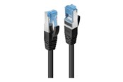 Netværkskabel - Lindy patch cable - 2 m - black - Sort - 2m - 47179