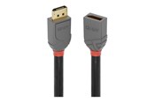 Skærmkabel - Lindy Anthra Line - DisplayPort extension cable - DisplayPort to DisplayPort - 50 cm - 36498