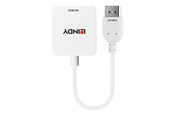 Skærmkabel - Lindy HDMI to DisplayPort 4K30Hz Converter - 38146