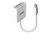 Skærmkabel - Lindy - video adapter - Mini DisplayPort to DVI - 18 cm - 38318