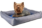 Hunde - FLAMINGO - Cooling basket with gel 50 x 40x 8.5 cm - 5400585117554