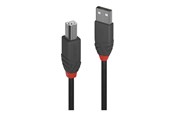 USB kabel - Lindy Anthra Line - USB cable - USB to USB Type B - 7.5 m - 36676
