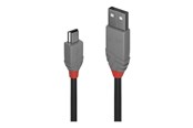 USB kabel - Lindy Anthra Line - USB cable - mini-USB Type B to Micro-USB Type B - 50 cm - 36721
