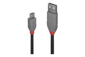 USB kabel - Lindy Anthra Line - USB cable - USB to Micro-USB Type B - 1 m - 36732