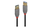 USB kabel - Lindy Anthra Line - USB cable - USB Type A to USB Type A - 2 m - 36752
