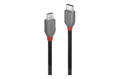 USB kabel - Lindy Anthra Line - USB-C cable - 24 pin USB-C to Micro-USB Type B - 3 m - 36893