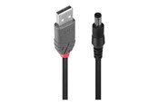 USB kabel - Lindy USB 2.0 Type A to 5.5mm DC Cable - 1.5m - 70268