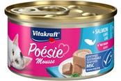 Katte - Vitakraft vitakraft poesie mousse, laks 85gr - 4008239315403