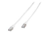 Netværkskabel - Vivanco CC N5 30 6 - network cable - 3 m - white - Hvid - 3m - 4008928453706