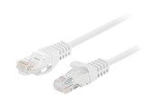 Netværkskabel - Lanberg patch cable - 2 m - white RAL 9010 - Hvid - 2m - PCU5-20CC-0200-W