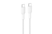 USB kabel - Belkin USB-C TO USB-C 240W 2.0 BRAIDED PCR 2M WHITE - CAB025HQ2MWH