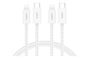 USB kabel - Belkin BoostCharge Lightning cable - 1.5 m - BBD011HQ05WH2PK